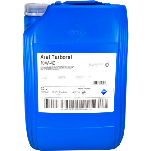 Aral Turboral 10W-40 20 л.