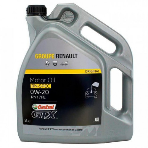Castrol Renault RN17FE 0W-20 5 л.