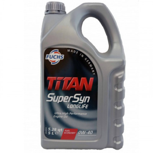Fuchs Titan SuperSyn LongLife 0W-40 5 л.