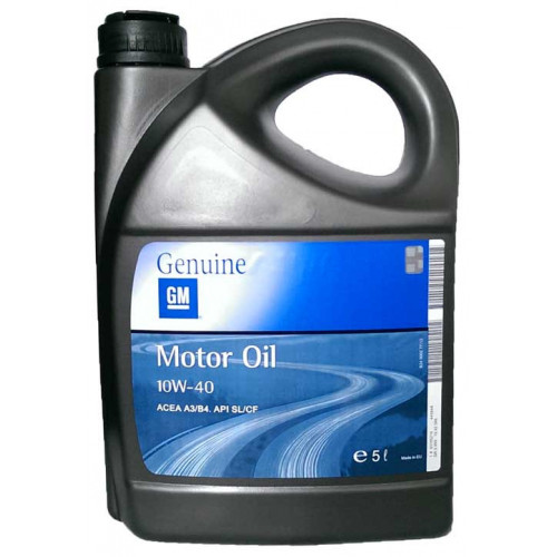 GM Motor Oil 10W-40 5 л.