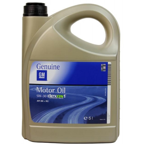 GM Motor Oil Dexos1 5W-30 5 л.