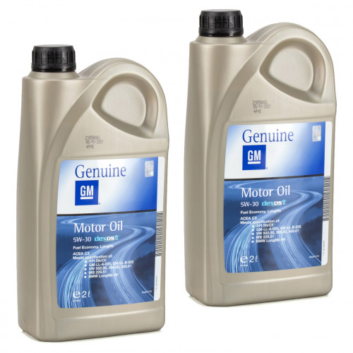GM Motor Oil Dexos2 5W-30 2 л.