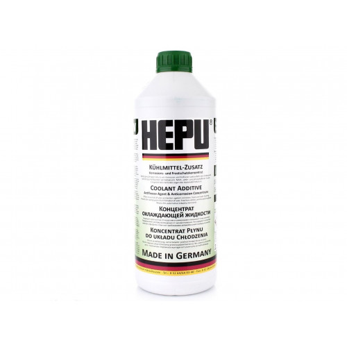 Hepu Antifreeze Зеленый G11 1.5 л.