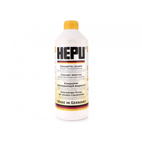 Hepu Antifreeze Желтый G11 1.5 л.