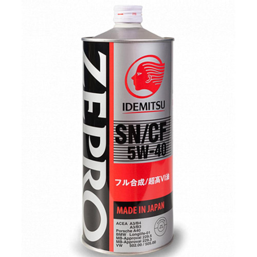 IDEMITSU ZEPRO Euro Spec SN/CF 5W-40 1 л.