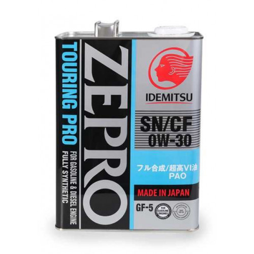 IDEMITSU ZEPRO Touring PRO SN/GF-5 0W-30 4 л.