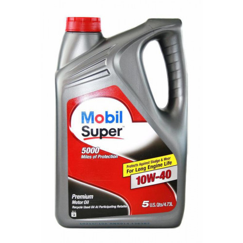 Mobil Super 5000 10W-40 4.730 л.