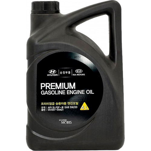 Mobis Premium Gasoline SL 5W-20 4 л.