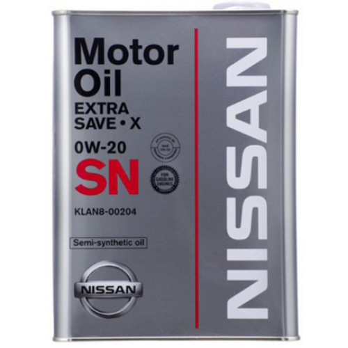 Nissan Extra Save X 0W-20 4 л.