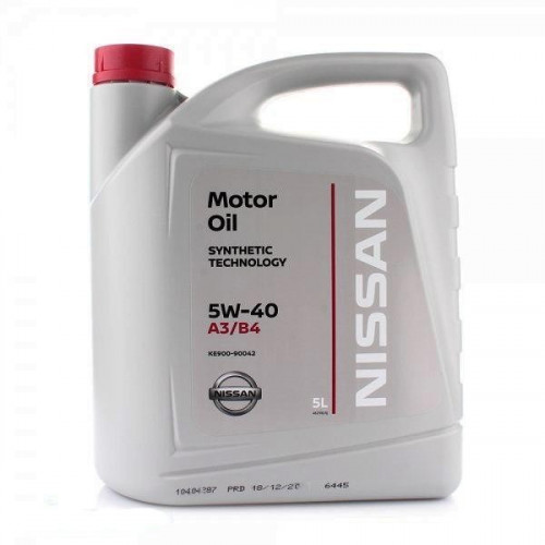 Nissan Motor Oil 5W-40 5 л.