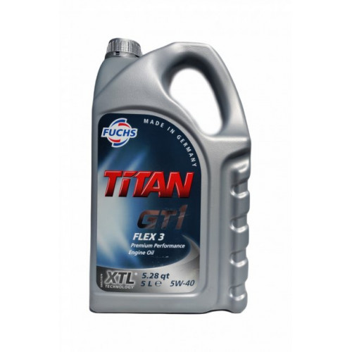 Titan GT1 FLEX 3 5W-40 5 л.