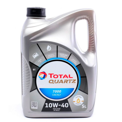 Total Quartz 7000 Diesel 10W-40 5 л.