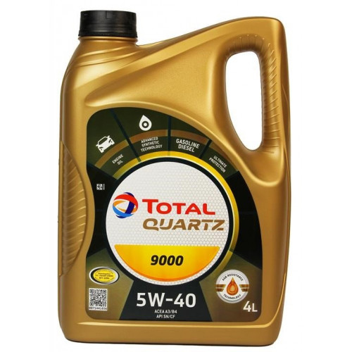 Total Quartz 9000 5W-40 4 л.