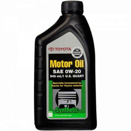 Toyota Motor Oil 0W-20 0.946 л.
