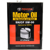 Toyota Motor Oil SN/CF 5W-30 4 л.