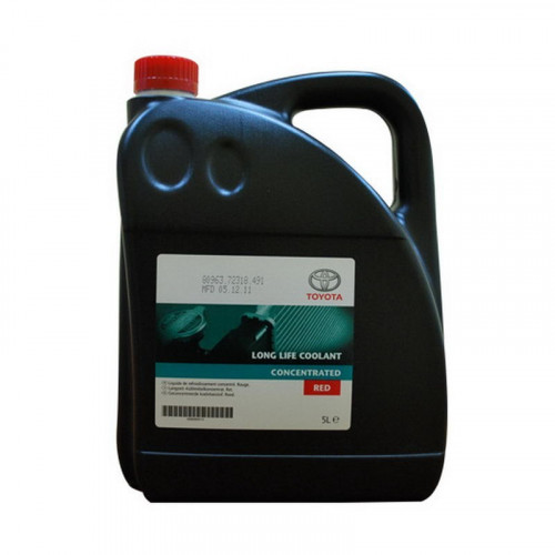 Toyota Super LL Coolant, Pre-Mixed PINK 5 л.