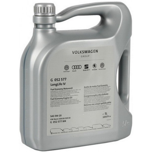 VAG Longlife IV (508 00/509 00) 0W-20 5 л.
